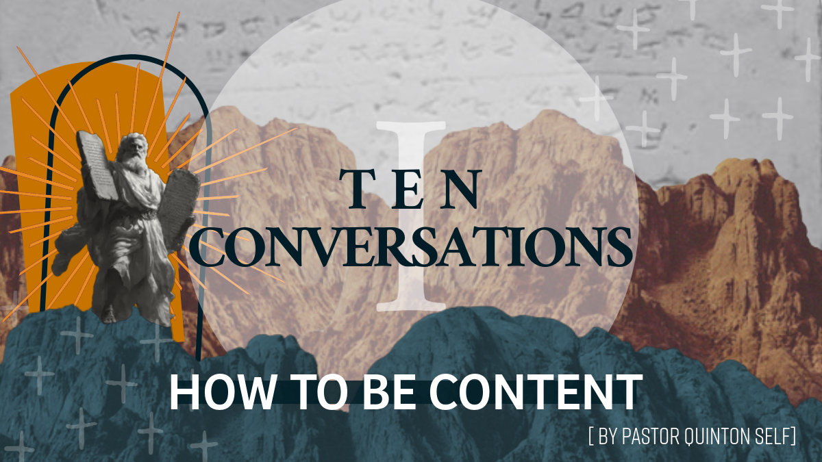 “Ten Conversations”: How to be Content
