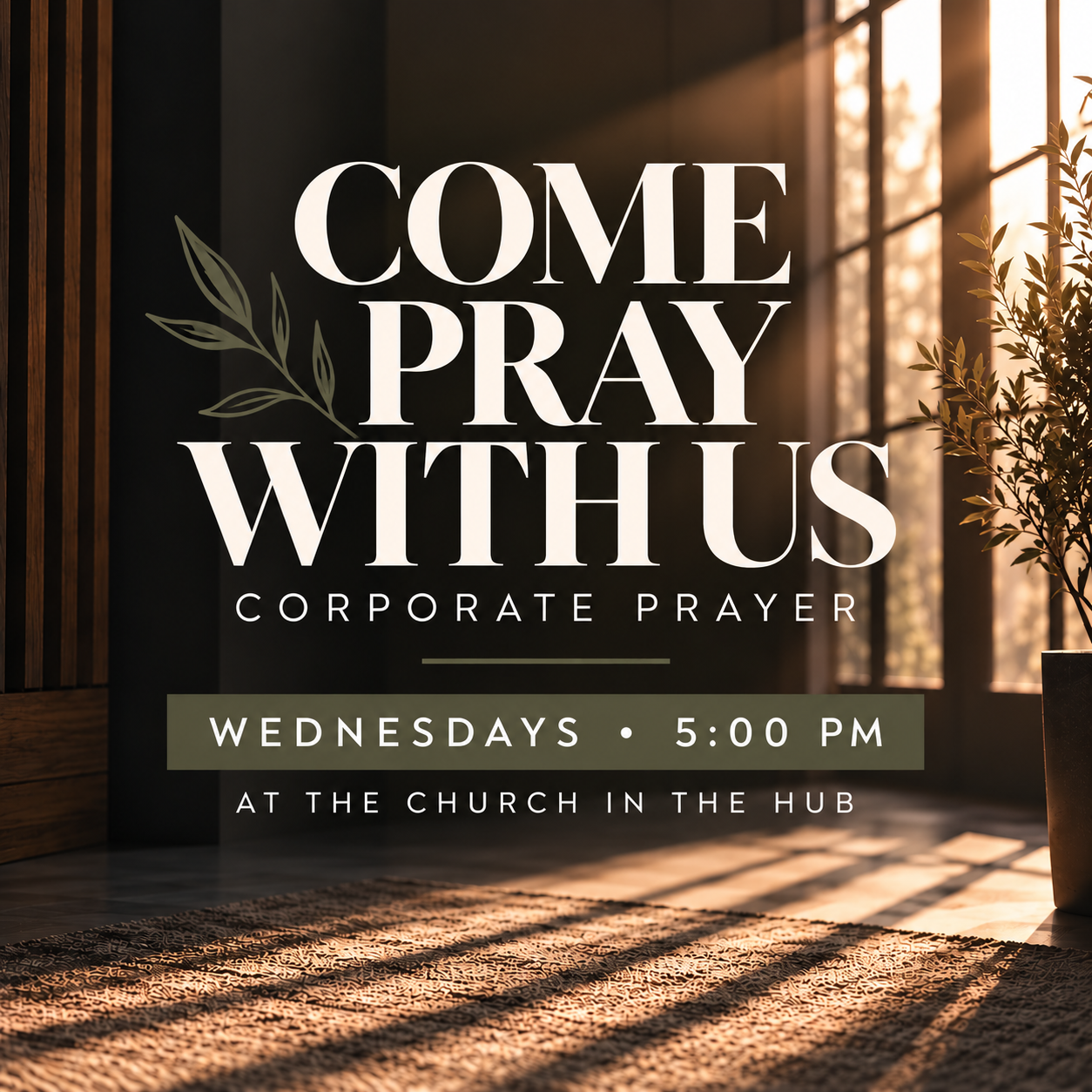 Sunlit Corporate Prayer Gathering Poster.png