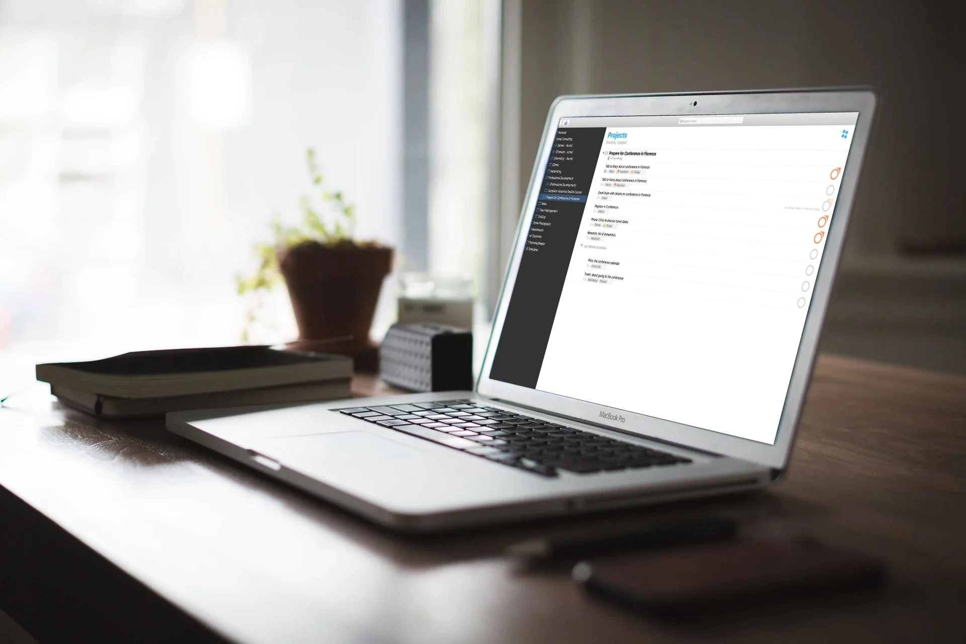 Creating Structure in OmniFocus 3