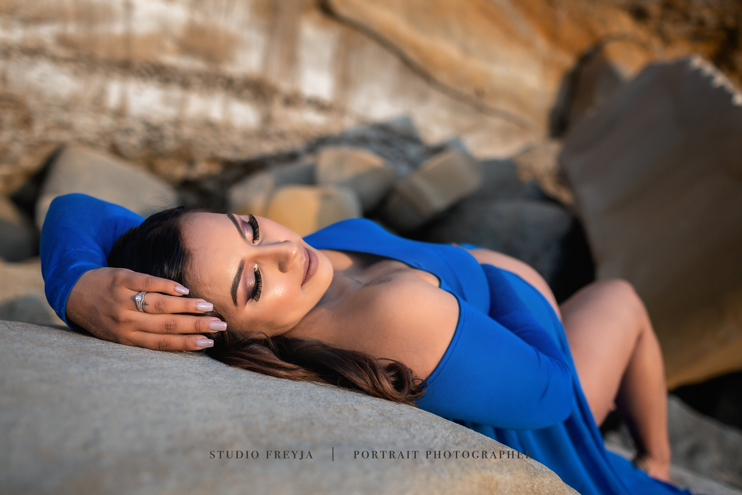 La Jolla Shores Sunset Beach Maternity Session