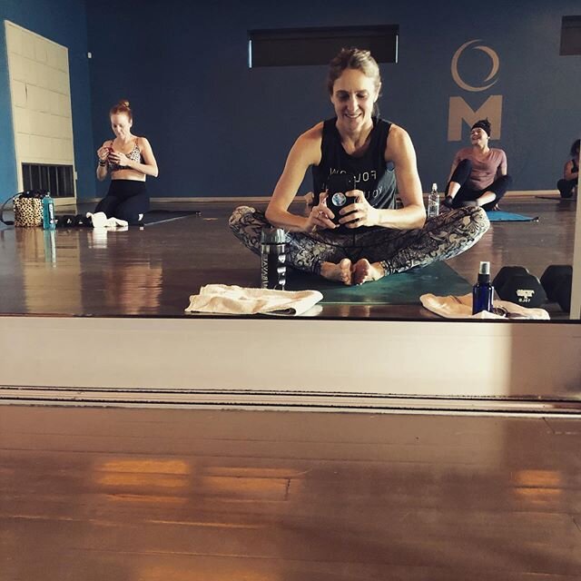 In all my uncertainty 🤷&zwj;♀️🥰 I found the belief, knowing &amp; deep inner trust to receive the mindfulness of @themadisonphx  @hugharmony &amp; go to a group exercise class where we would sweat &amp; breathe heavy (enter fearful thoughts) BUT it
