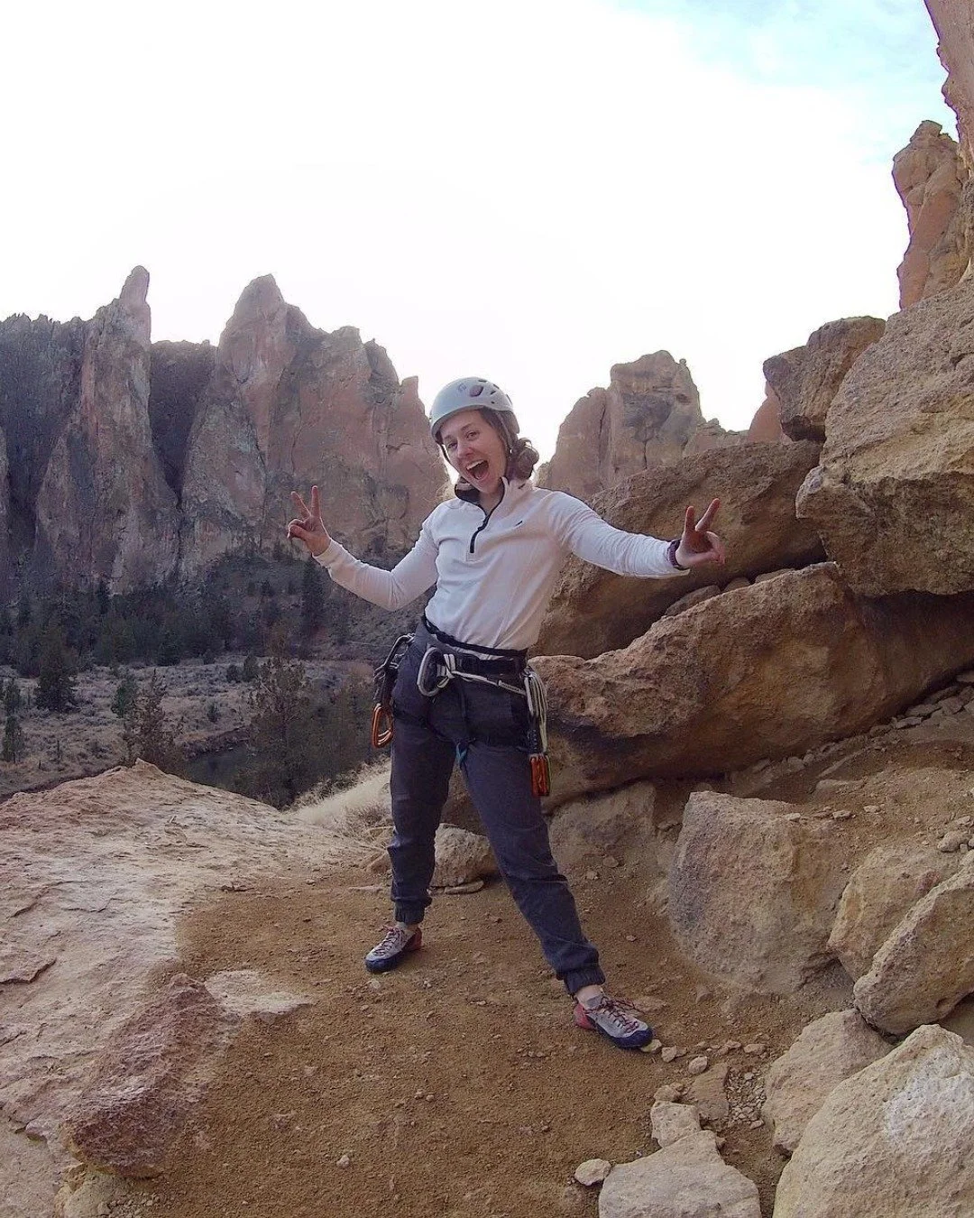 I&rsquo;m not gonna lie. I almost quit outdoor sports.

This photo was taken early into my climbing journey, shortly after I moved to Bend. 

I was climbing outside 4&ndash;5 days a week (overstoked), running, and completely unaware that I was massiv