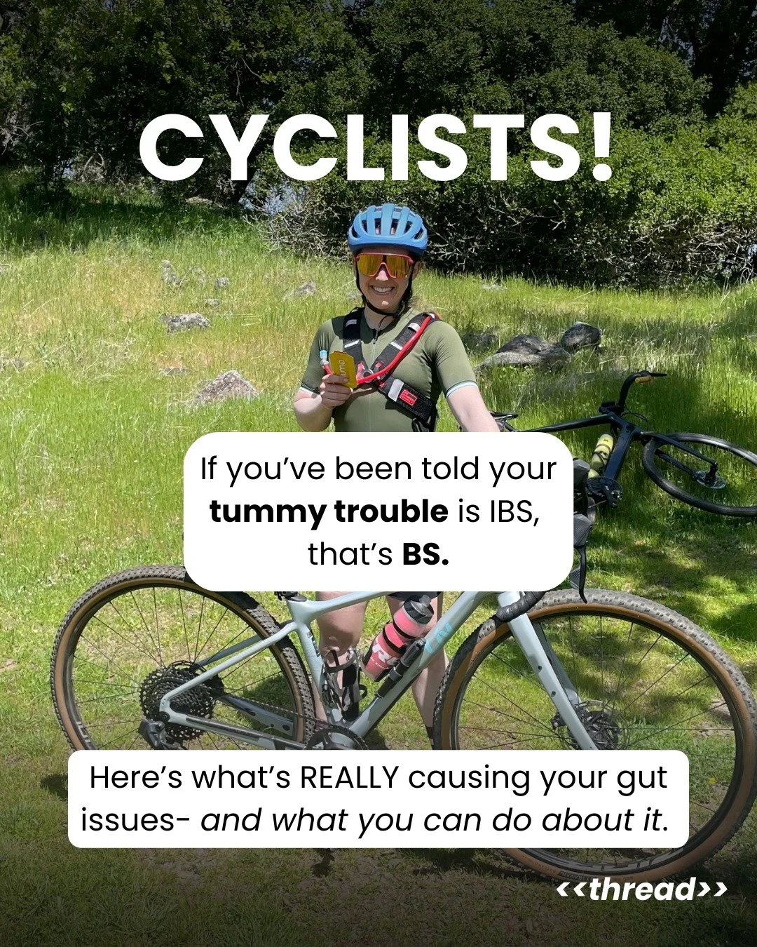 Follow&nbsp;@purely_nourished for more tips to fix your gut and fuel your outdoor adventures- without extreme diets.

If you&rsquo;ve been told you have IBS as an outdoor athlete, that&rsquo;s a BS diagnosis.

If&hellip;

❌ Your gut issues make you a