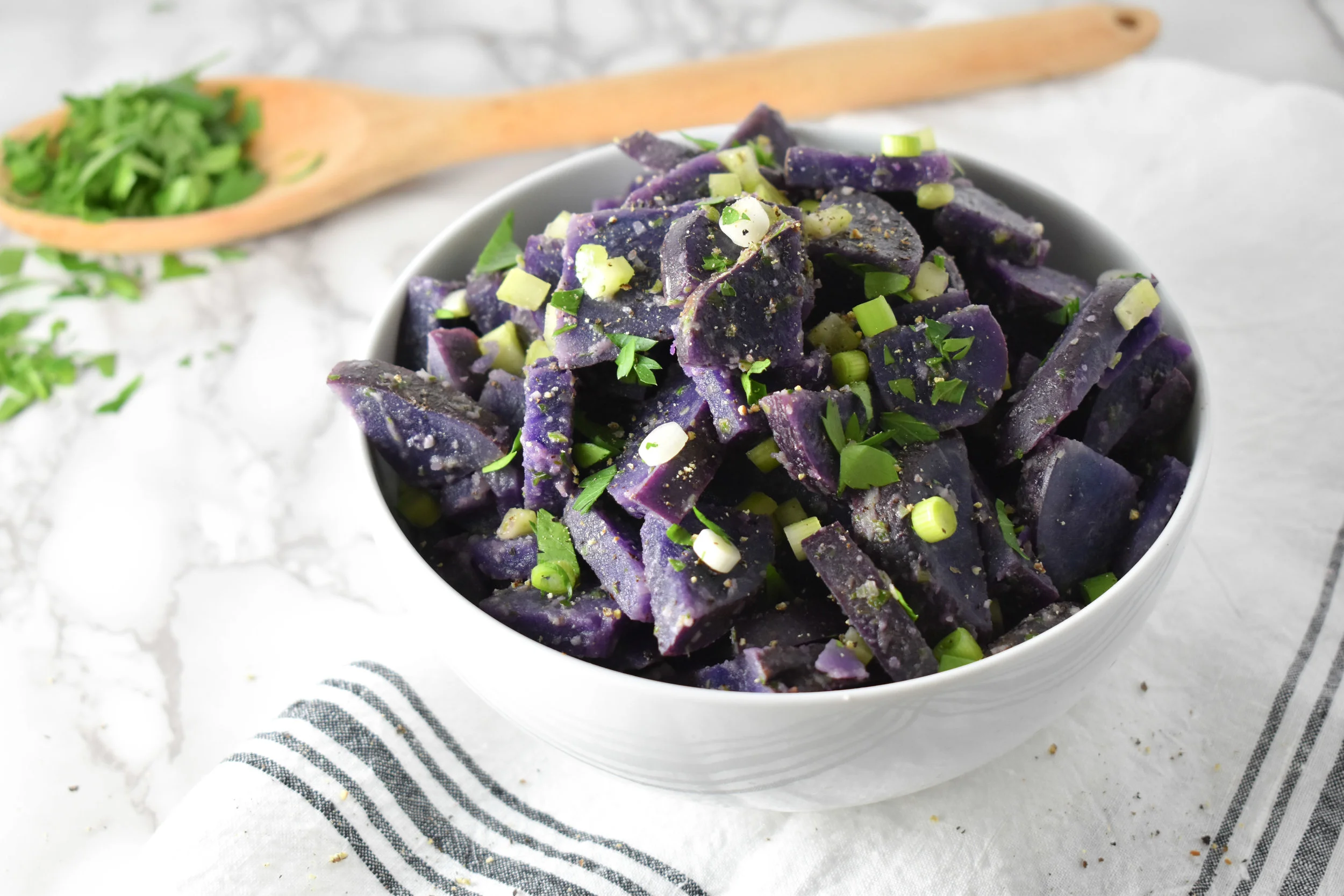Purple Potato Salad