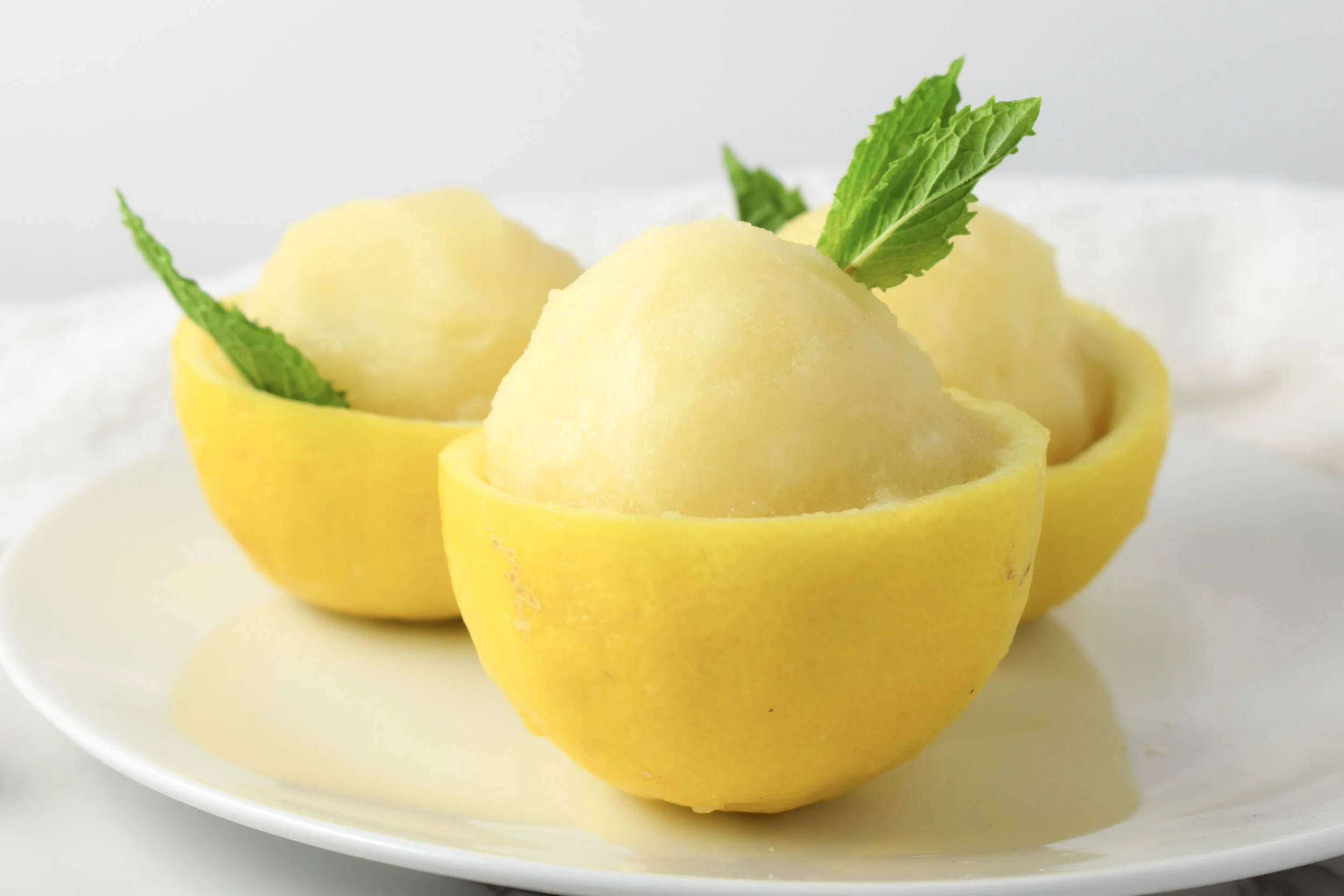 Lemon Sorbet