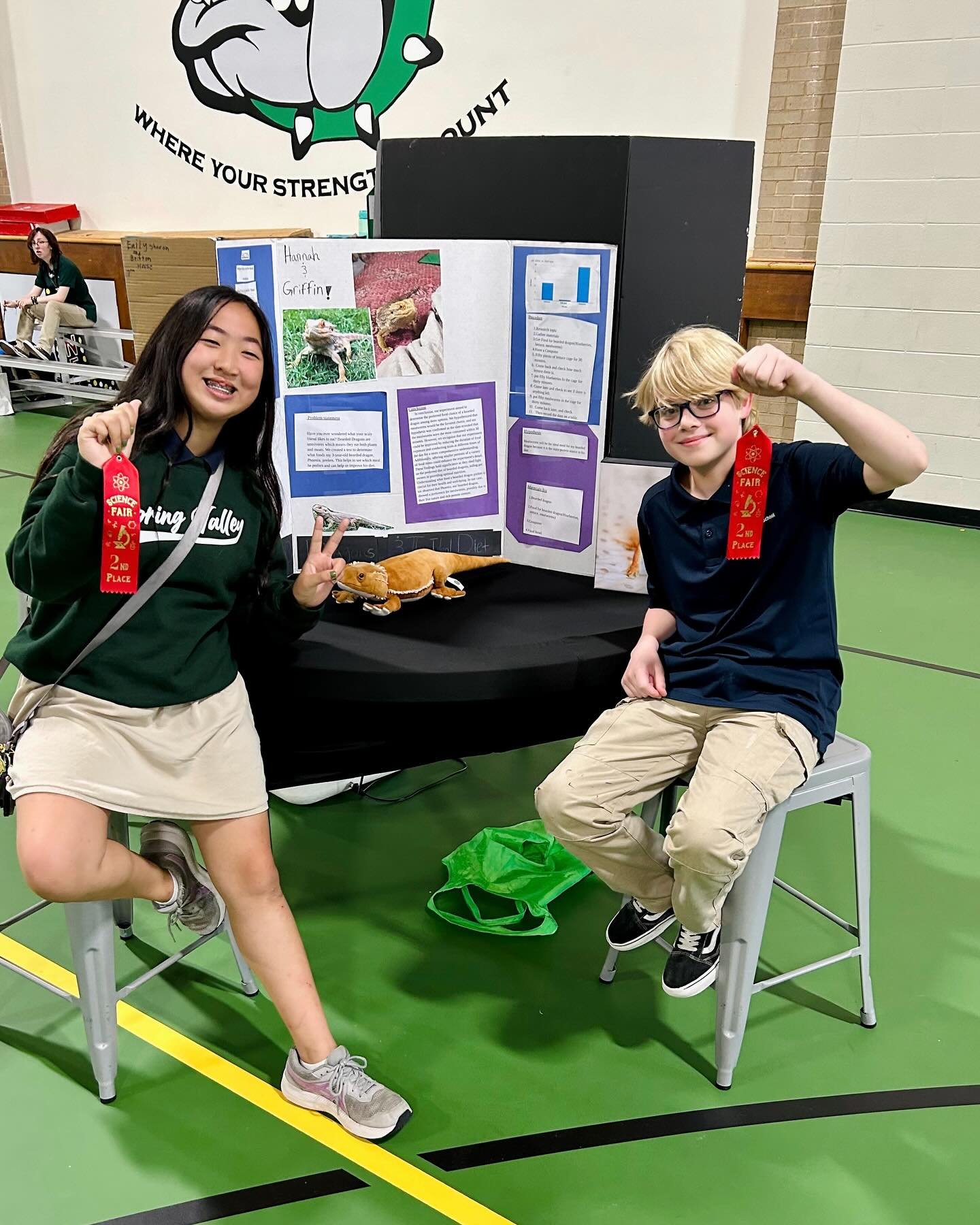 Last week was a big one for this kiddo! 🏆🎂

&mdash;Griffin placed 2nd in Life Sciences division at the middle school science fair with his partner Hannah. 
&mdash;He received the &ldquo;Stand Up Award&rdquo; at Honors Day described as &ldquo;A stu
