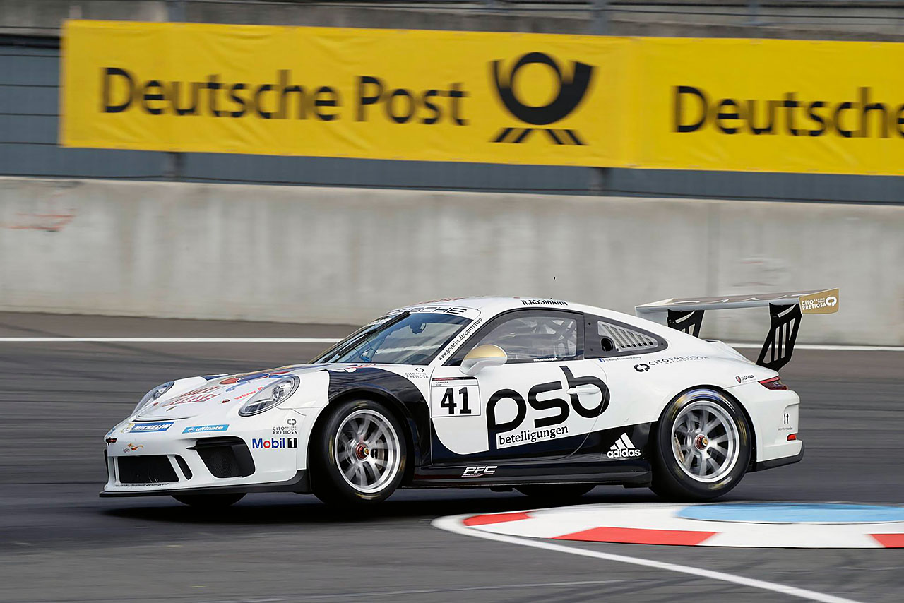 Ronja on the Lausitzring, May 2017 Photo supplied by Ronja.