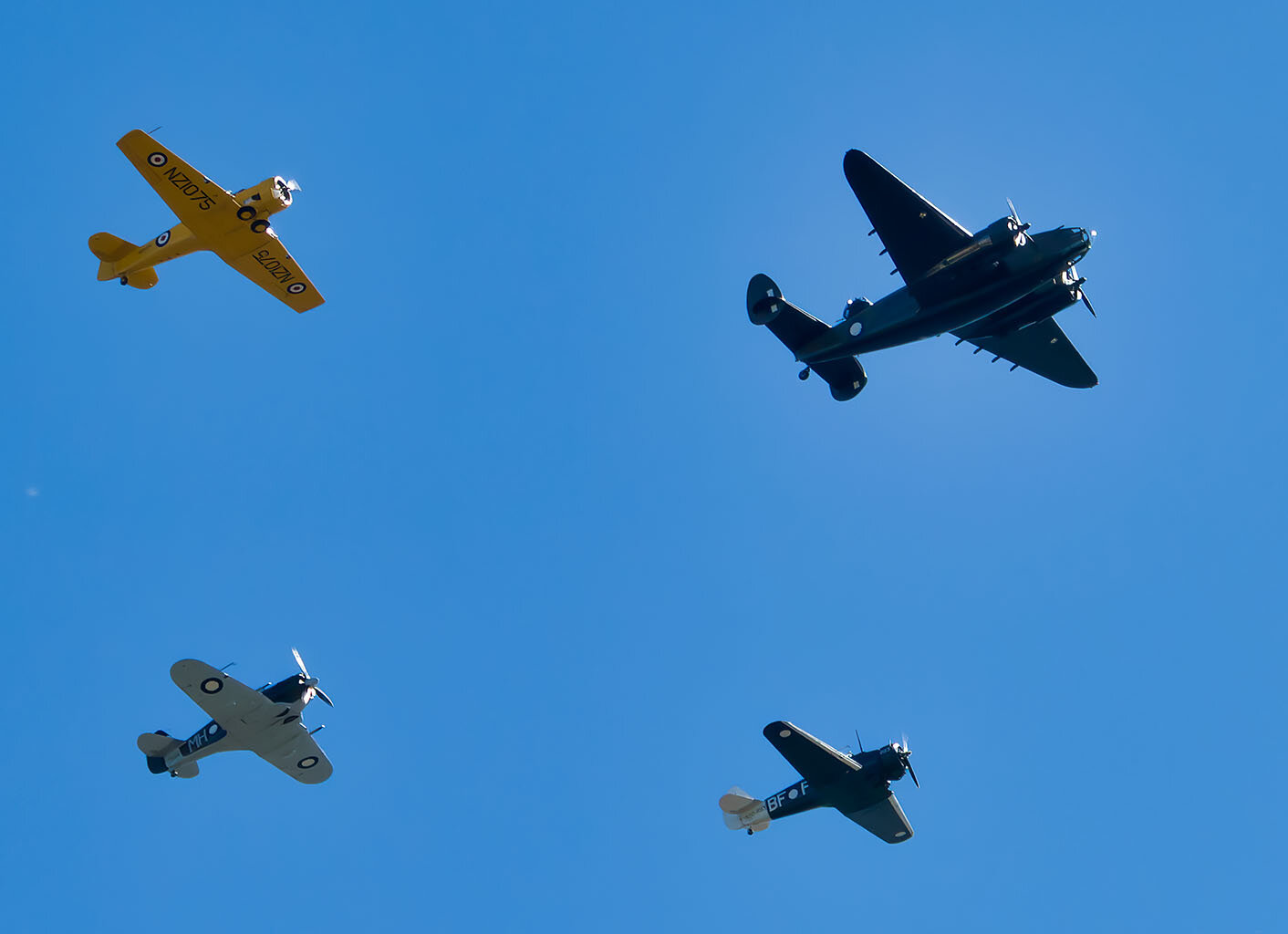 Hudson Wirraway Harvard Boomerang