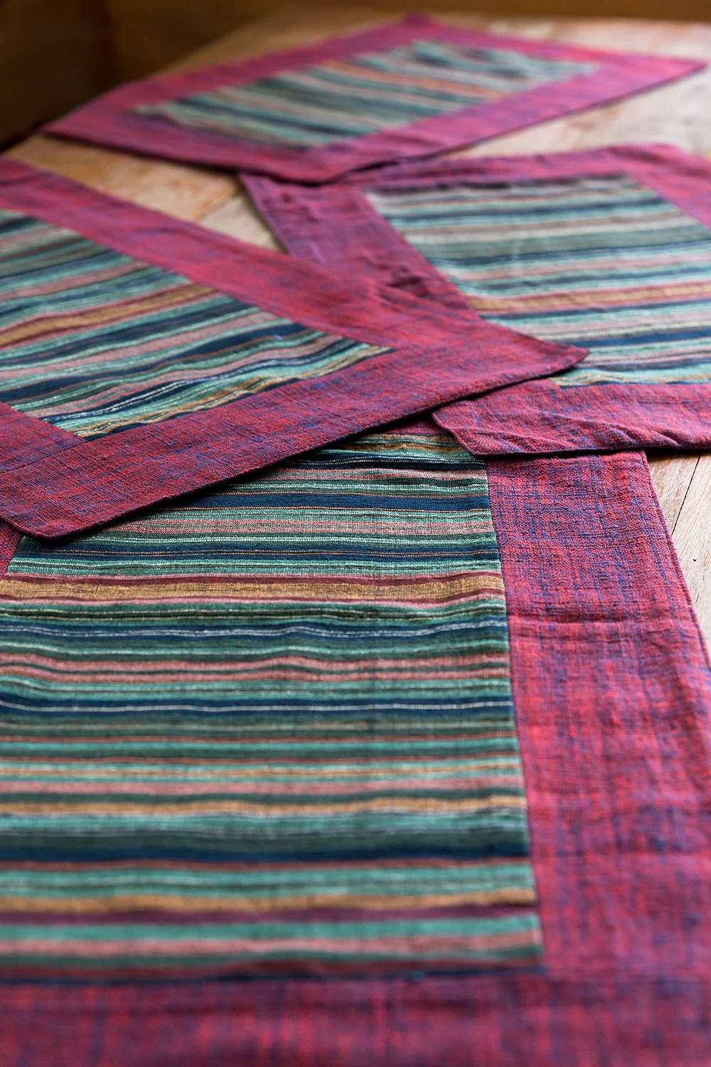 Tai Lue Red Indigo Placemats