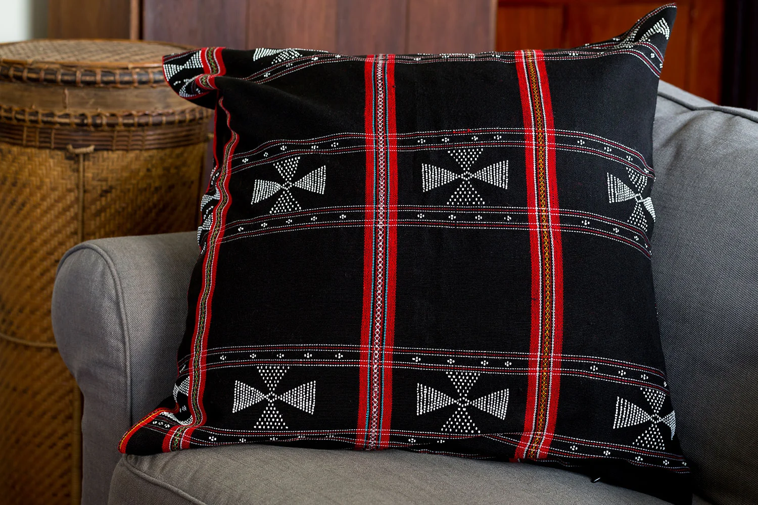 Katu Beaded Cushion Cover