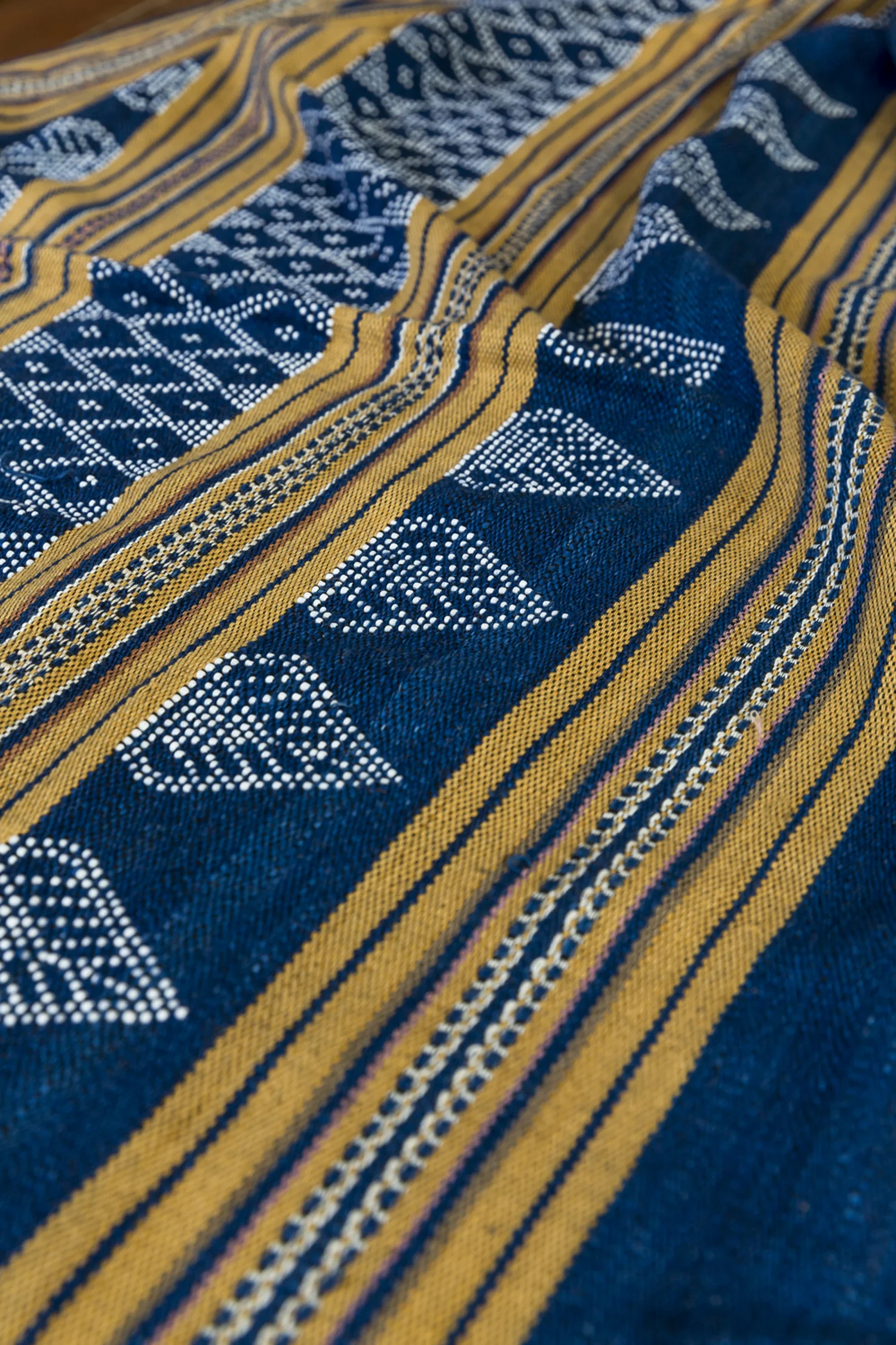 Katu Heavily Beaded Buddha Runner 