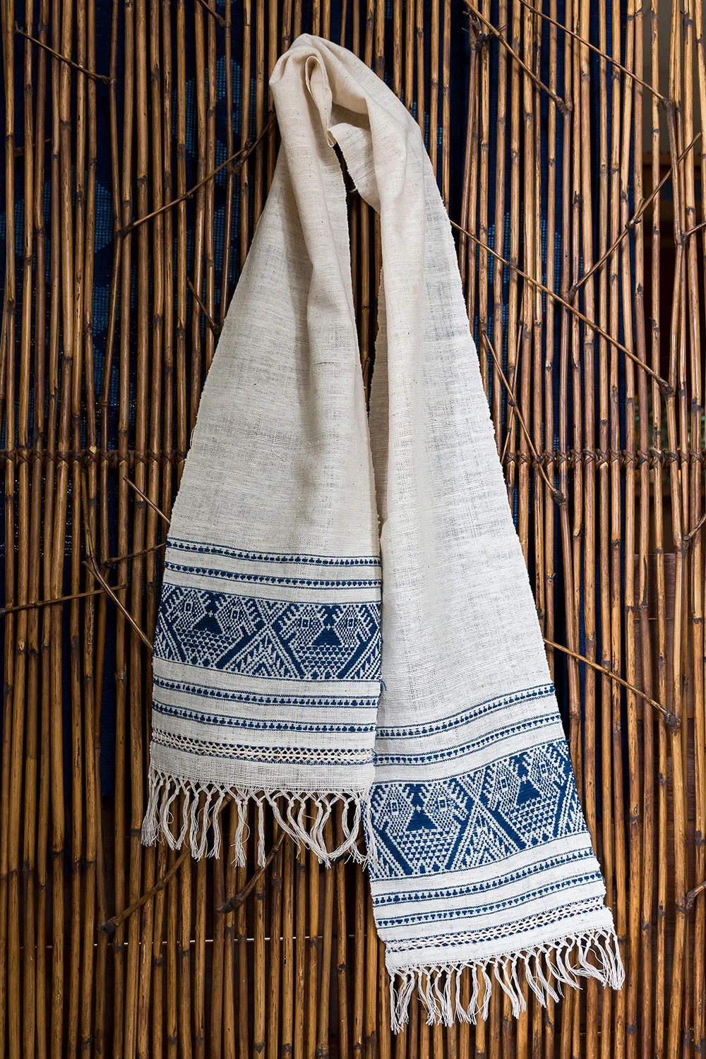 Tai Lue Cotton Scarf