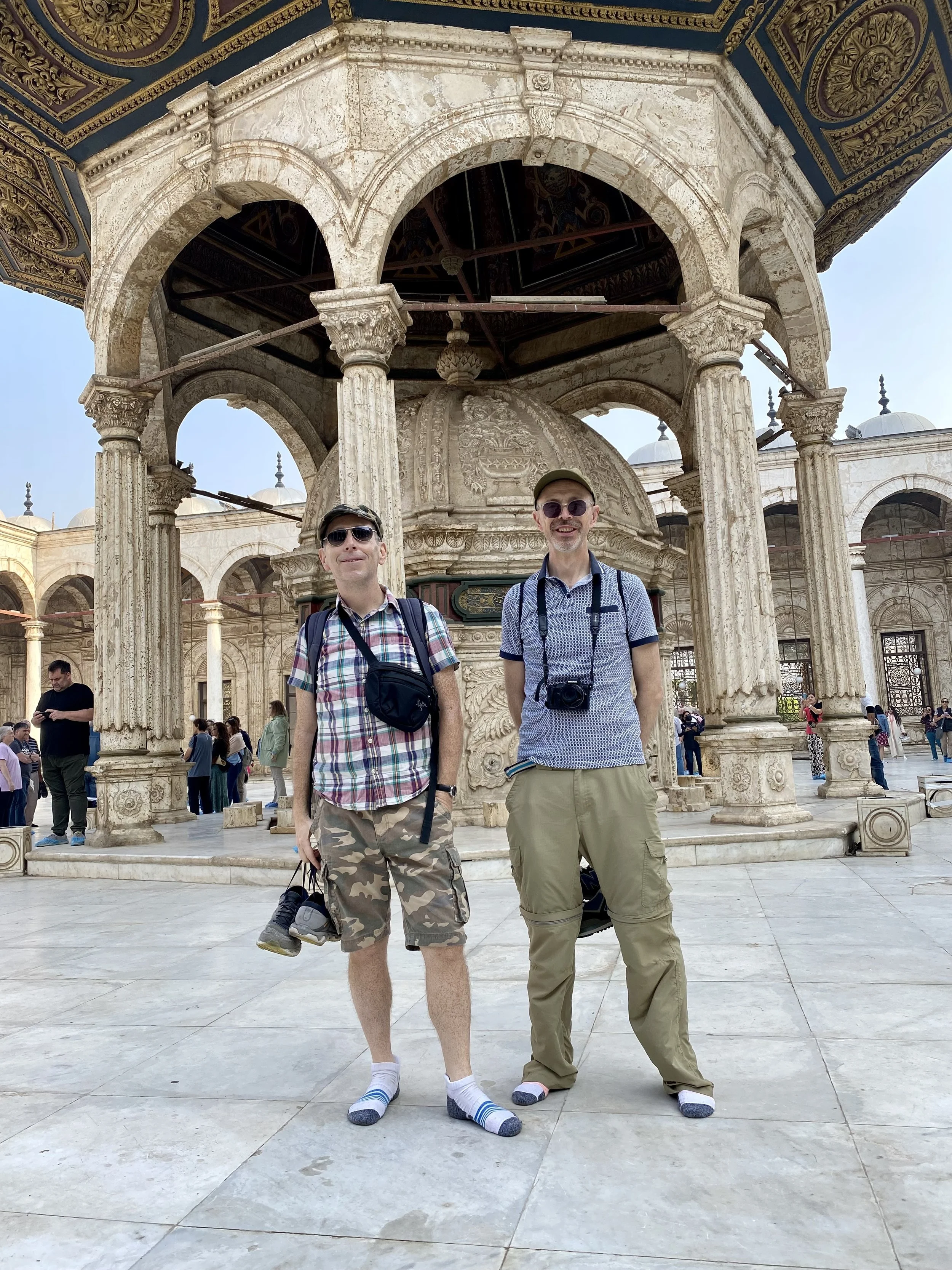 Courtyard of Mohammed Ali mosque