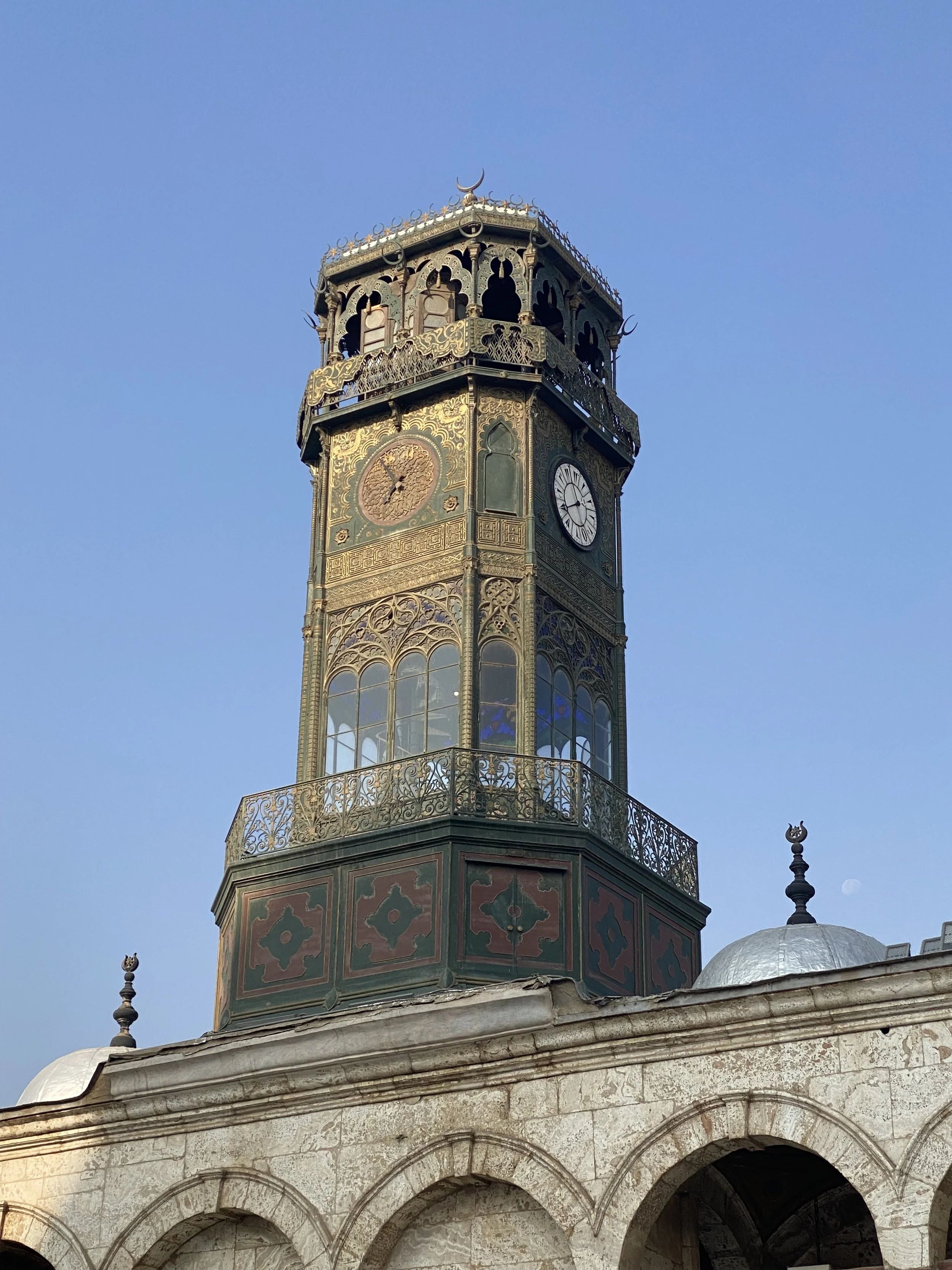 French clock tower