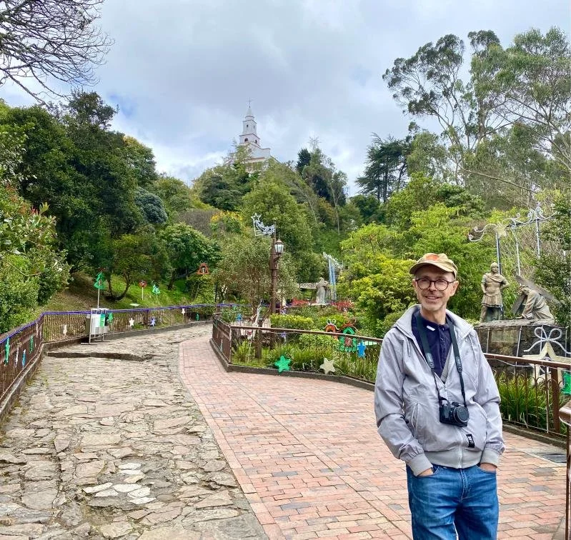 Climbing to the summit