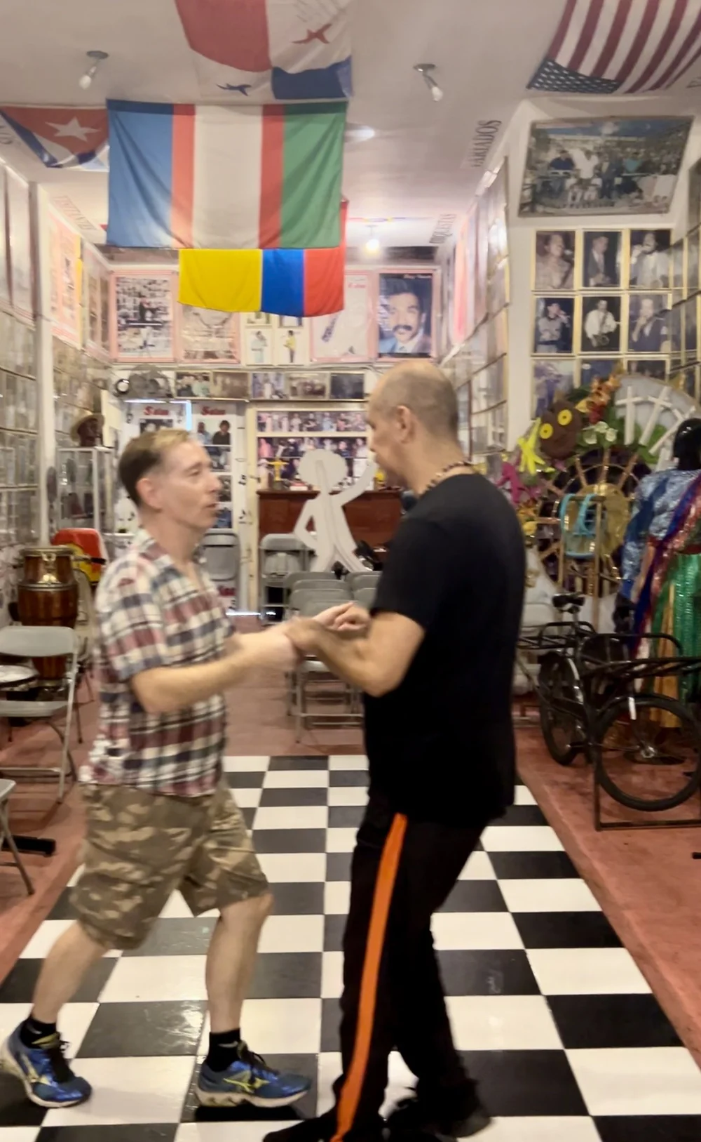 Dancing with Juan Carlos