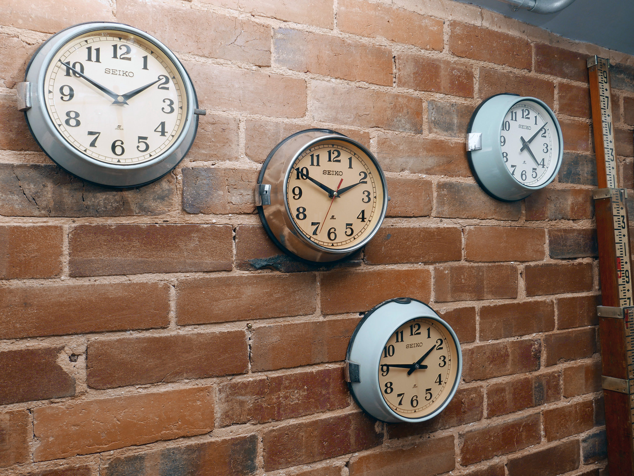 Vintage Seiko Ship's Clock — Rivet & Beam