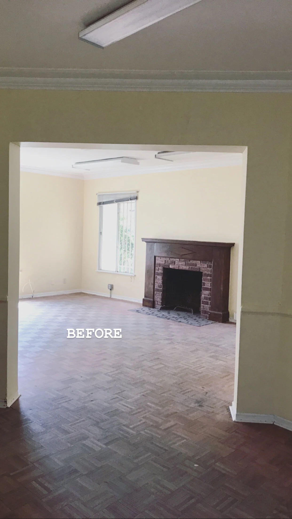 Colleen Bordeaux L.A. rental before picture