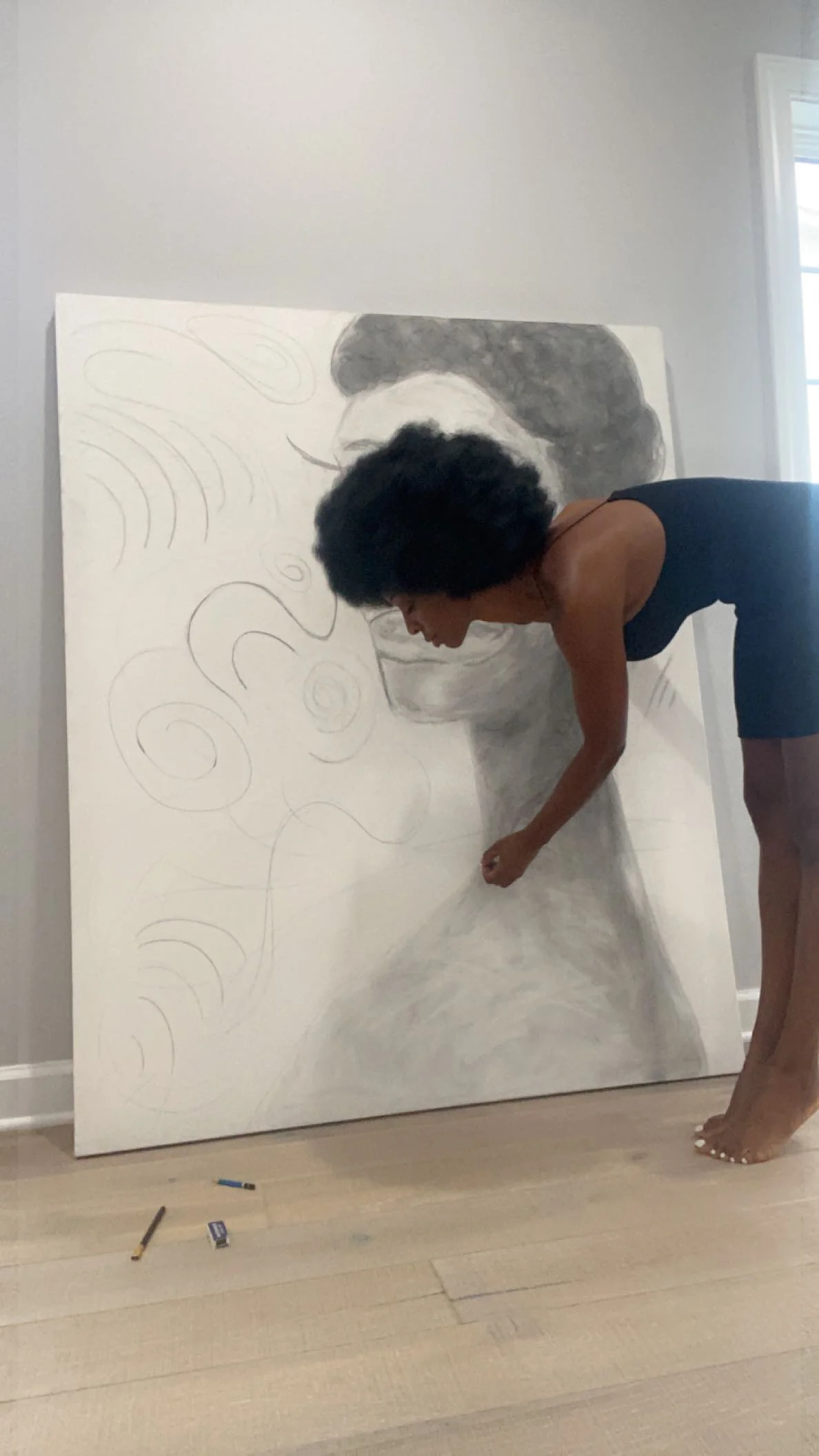 Queen Nanny Pencil Sketch