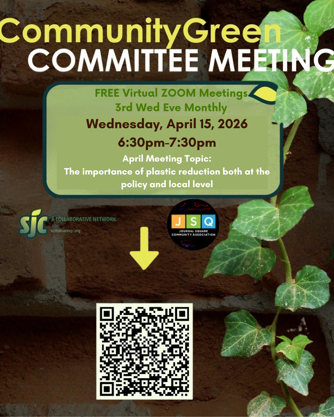 CGC Monthly Meeting via Zoom