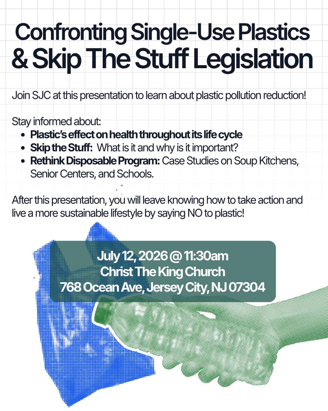 SJC Presentation: Confronting Single-Use Plastics &amp; Skip the Stuff Legislation
