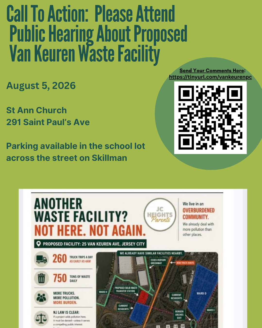 2nd Public Hearing Against Van Keuren Waste Facility