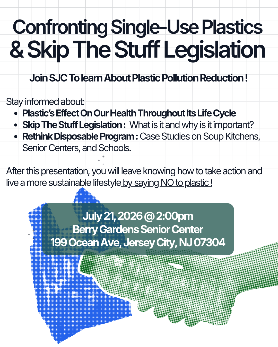 SJC Presentation: Confronting Single-Use Plastics &amp; Skip the Stuff Legislation