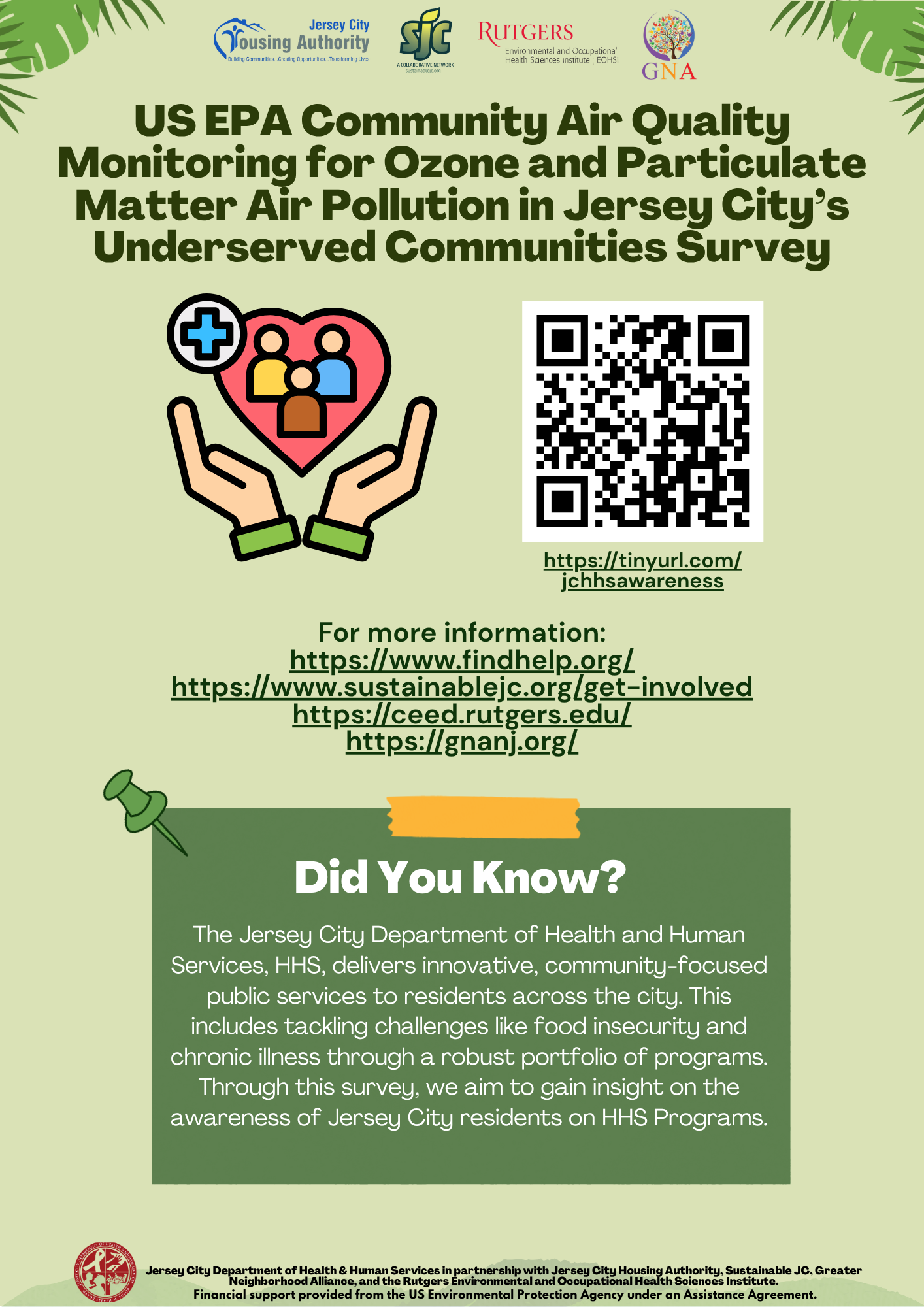 JC EHJ Stewardship Program — Sustainable Jersey City