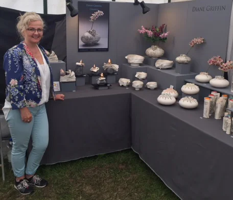 Look how relaxed I am at my recent show in Hatfield. Think I'm getting the hang of this - in for 4 out for 6, right?