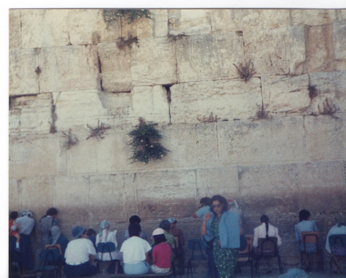 Wailing Wall from my trip in 80’s. Had I realised back then that it would be such an inspiration for my work, I would have taken a better picture. A good excuse to return though.