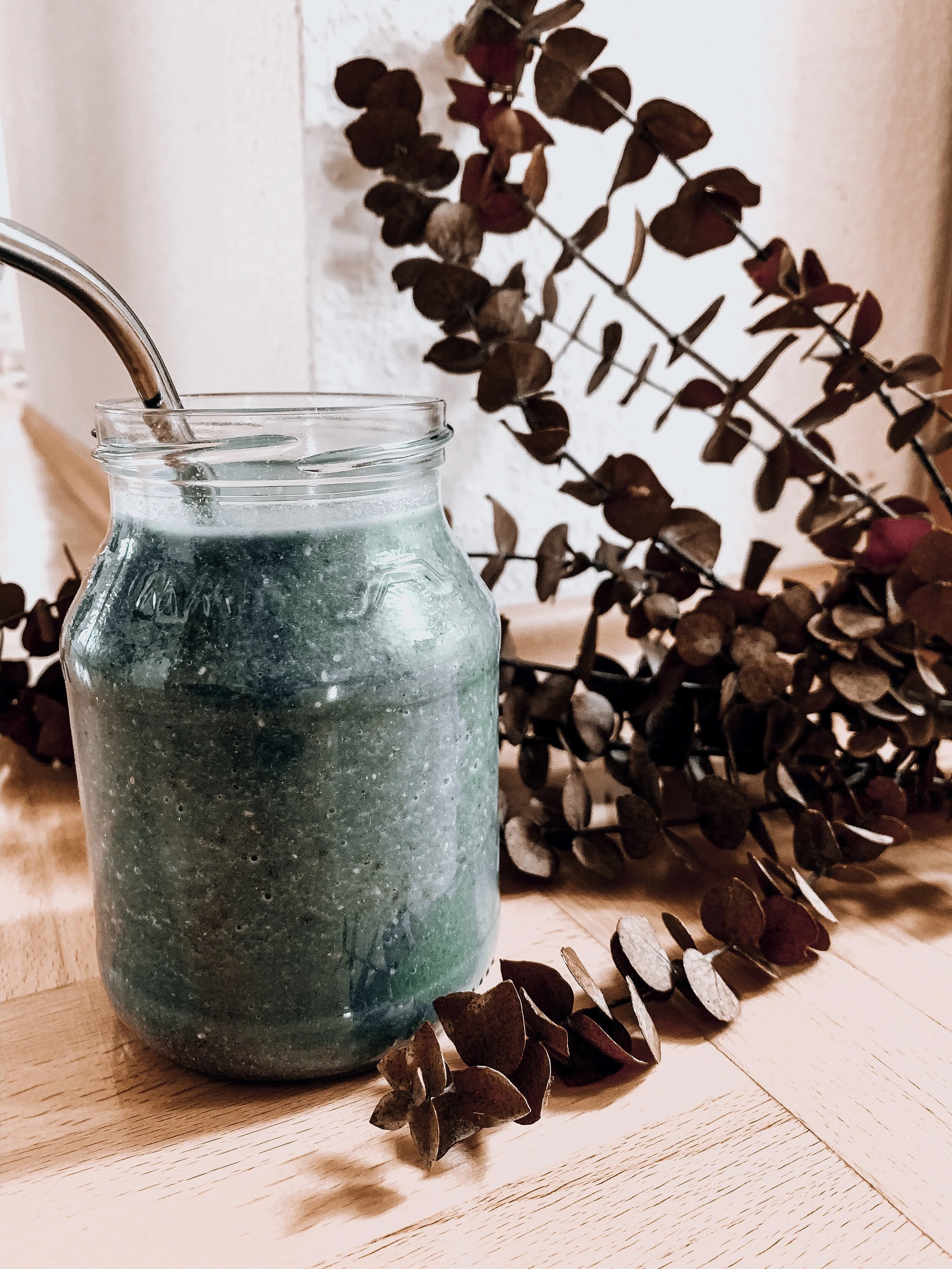 Low glycemic index green smoothie