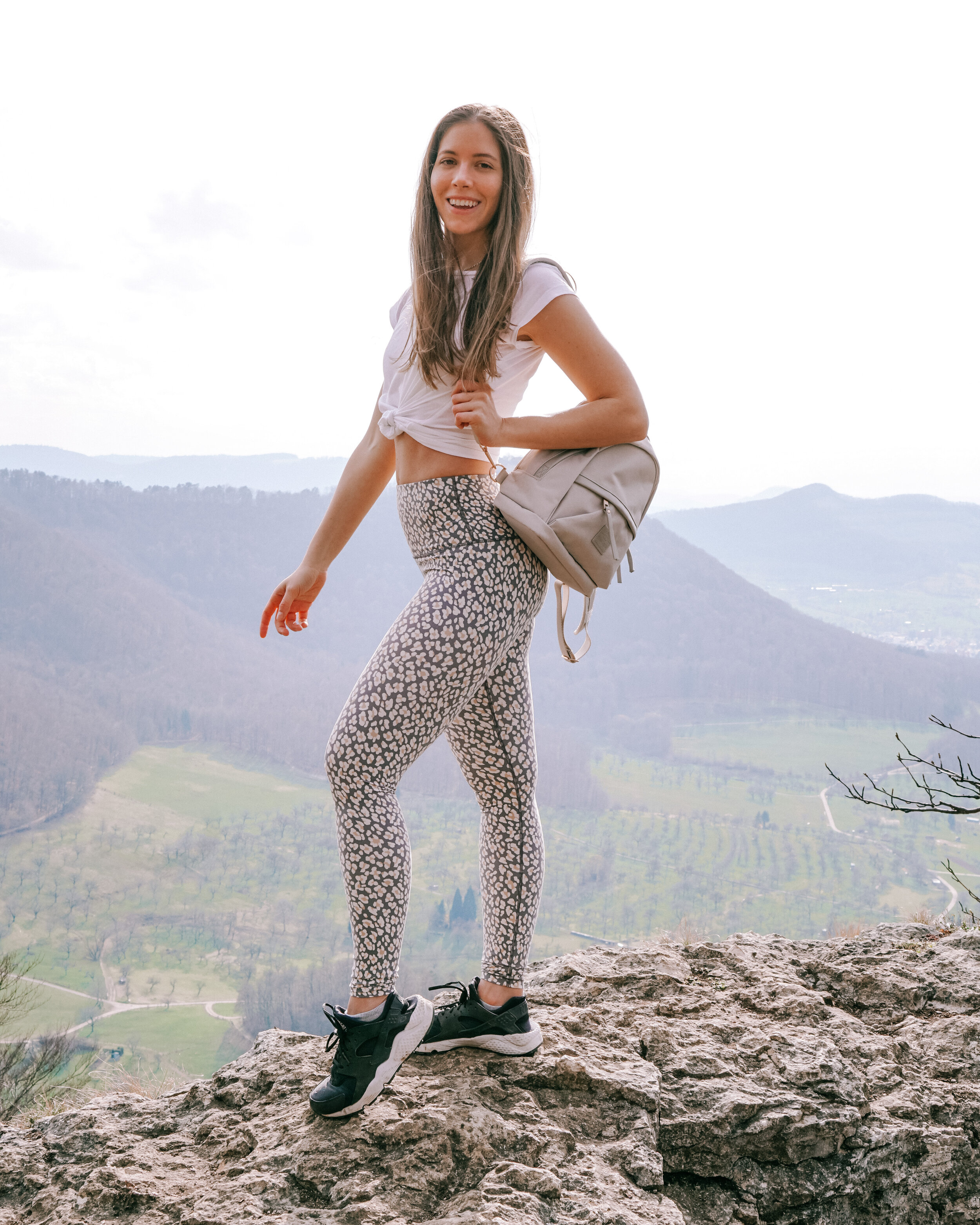 First time Hiking of the season&nbsp;🤍&nbsp;Mit meinem neuen Rucksack 