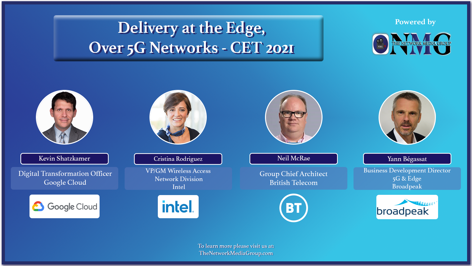On-Demand, April 28th: Delivery at the Edge, Over 5G Networks - CET 2021