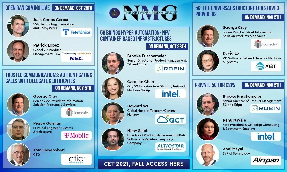 CET 2021: Fall Event, from the NMG Manhattan Studio, NYC