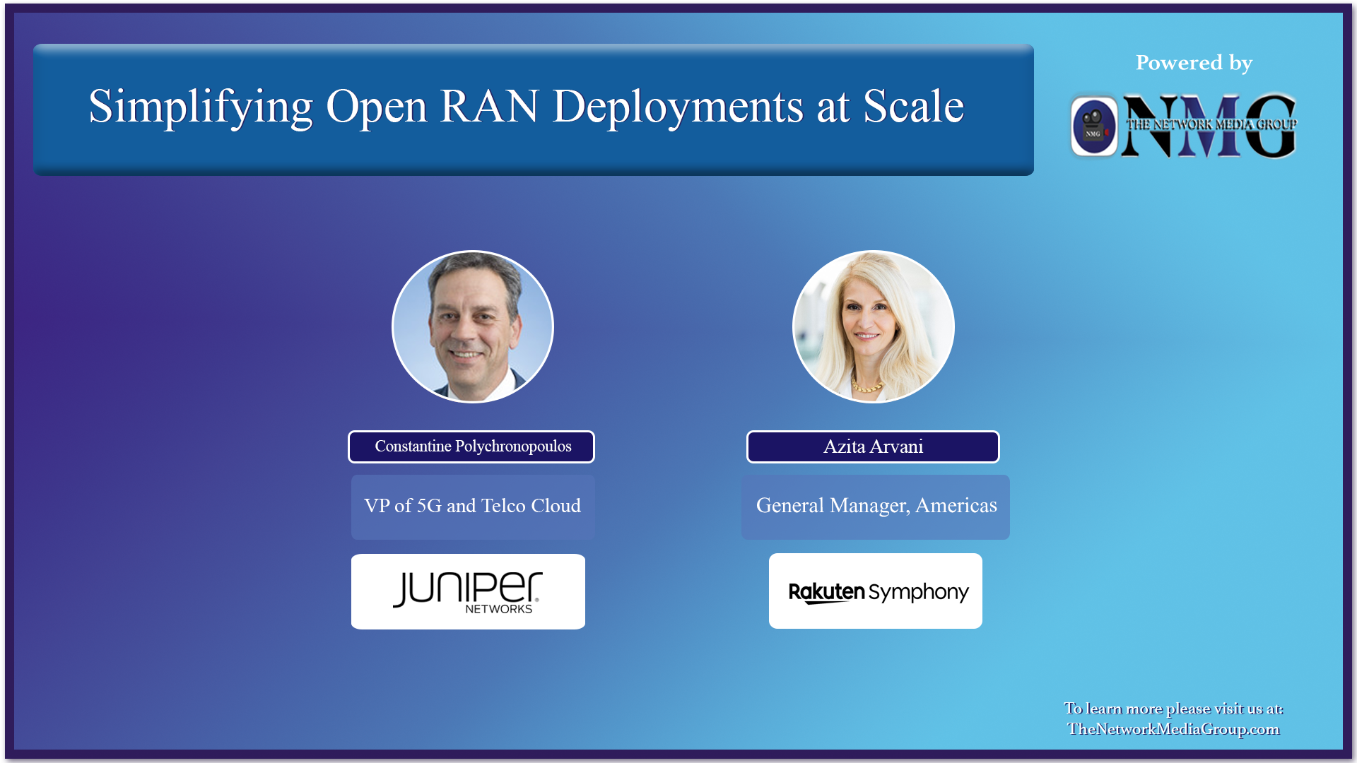 Simplifying Open RAN Deployments at Scale