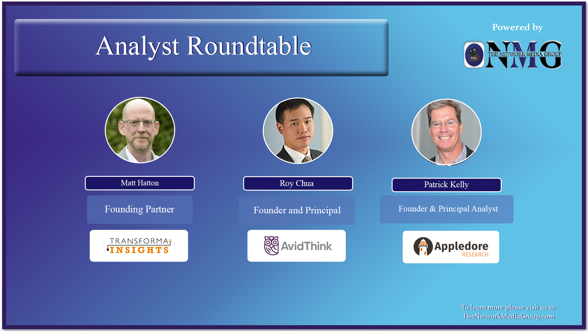 Analyst Roundtable