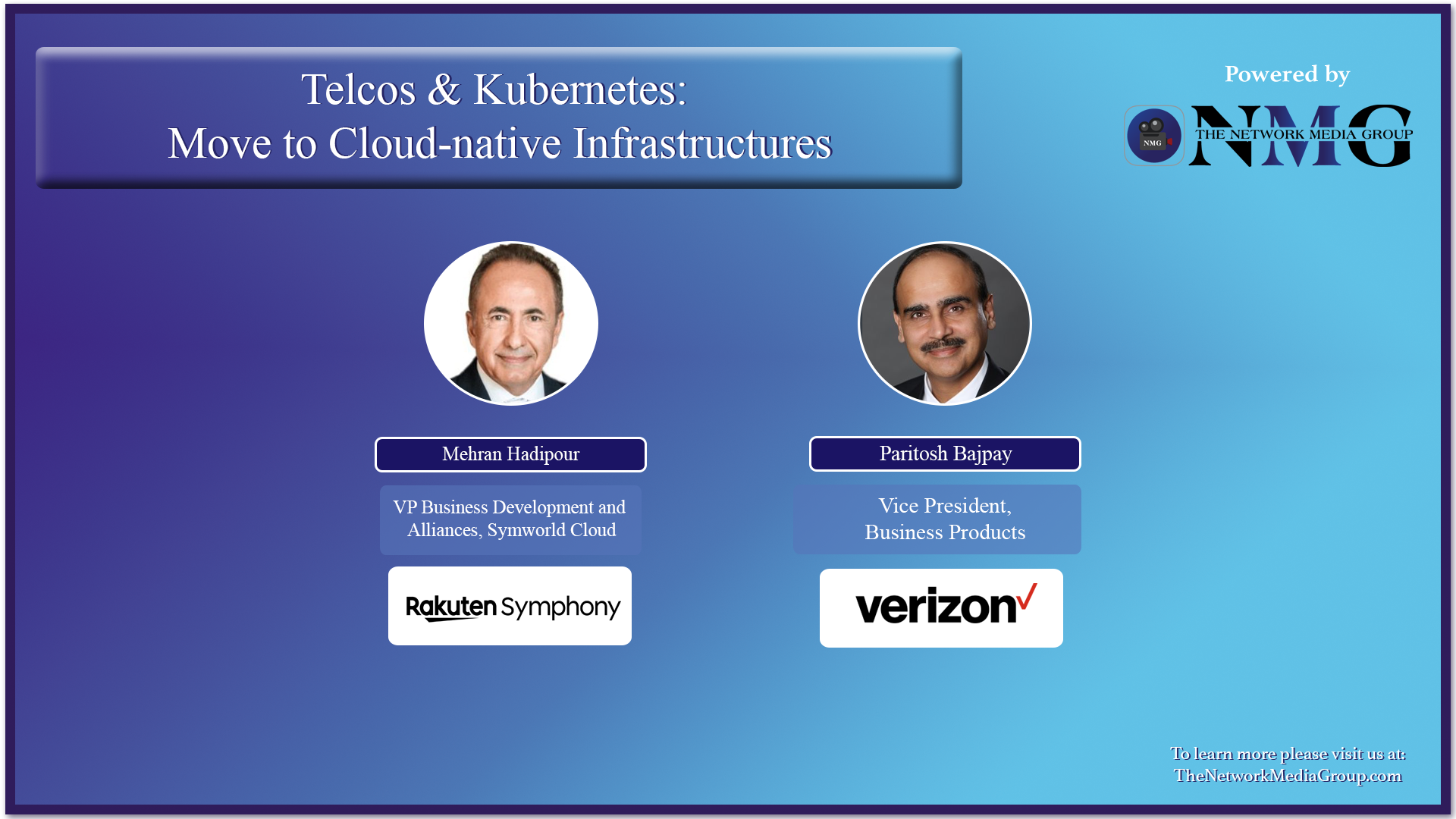 On Demand: December 15th - Telcos &amp; Kubernetes: Move to Cloud-native Infrastructures