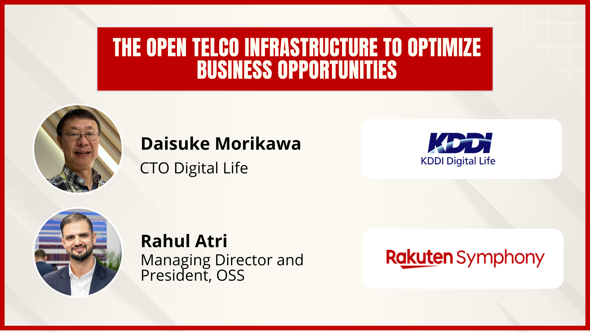 The Open Telco Infrastructure to Optimize Business Opportunities