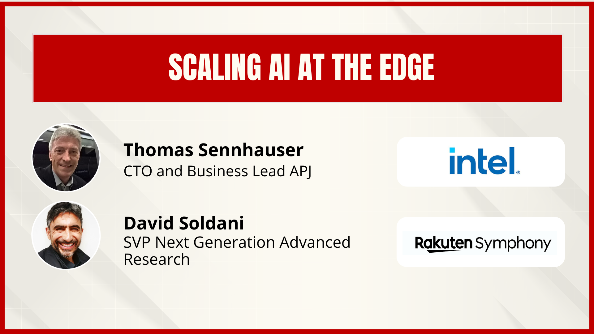 SCALING AI AT THE EDGE