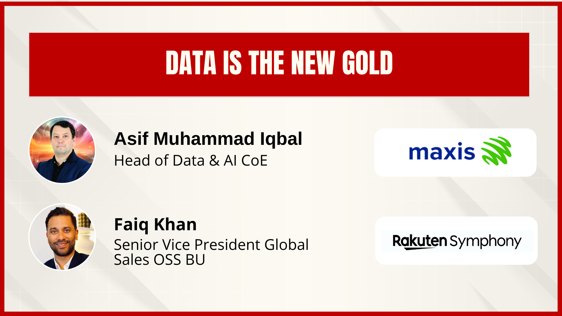 DATA IS THE NEW GOLD