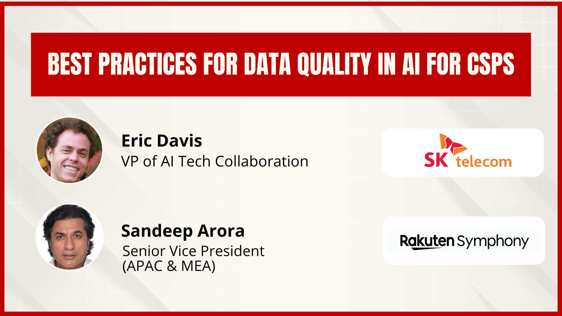 BEST PRACTICES FOR DATA QUALITY IN AI FOR CSPS