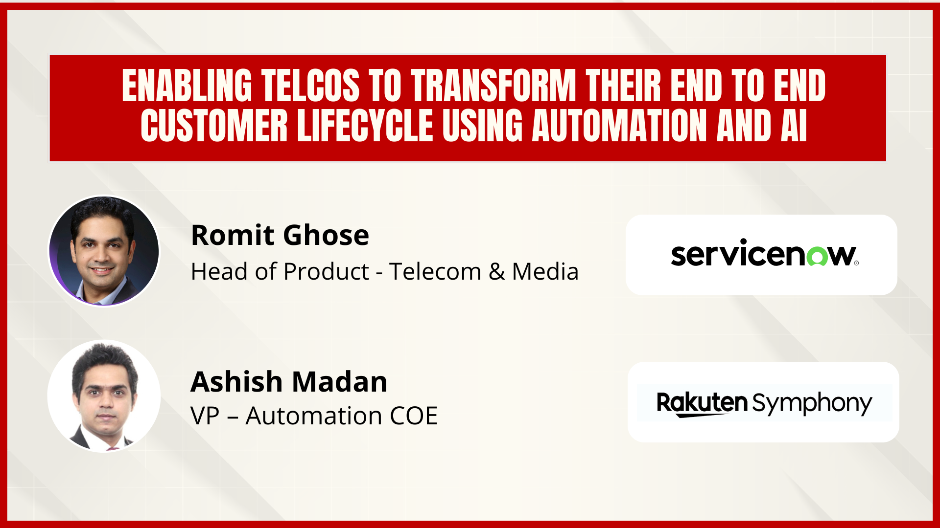 Enabling Telcos to Transform Their End to End Customer Lifecycle Using Automation and AI