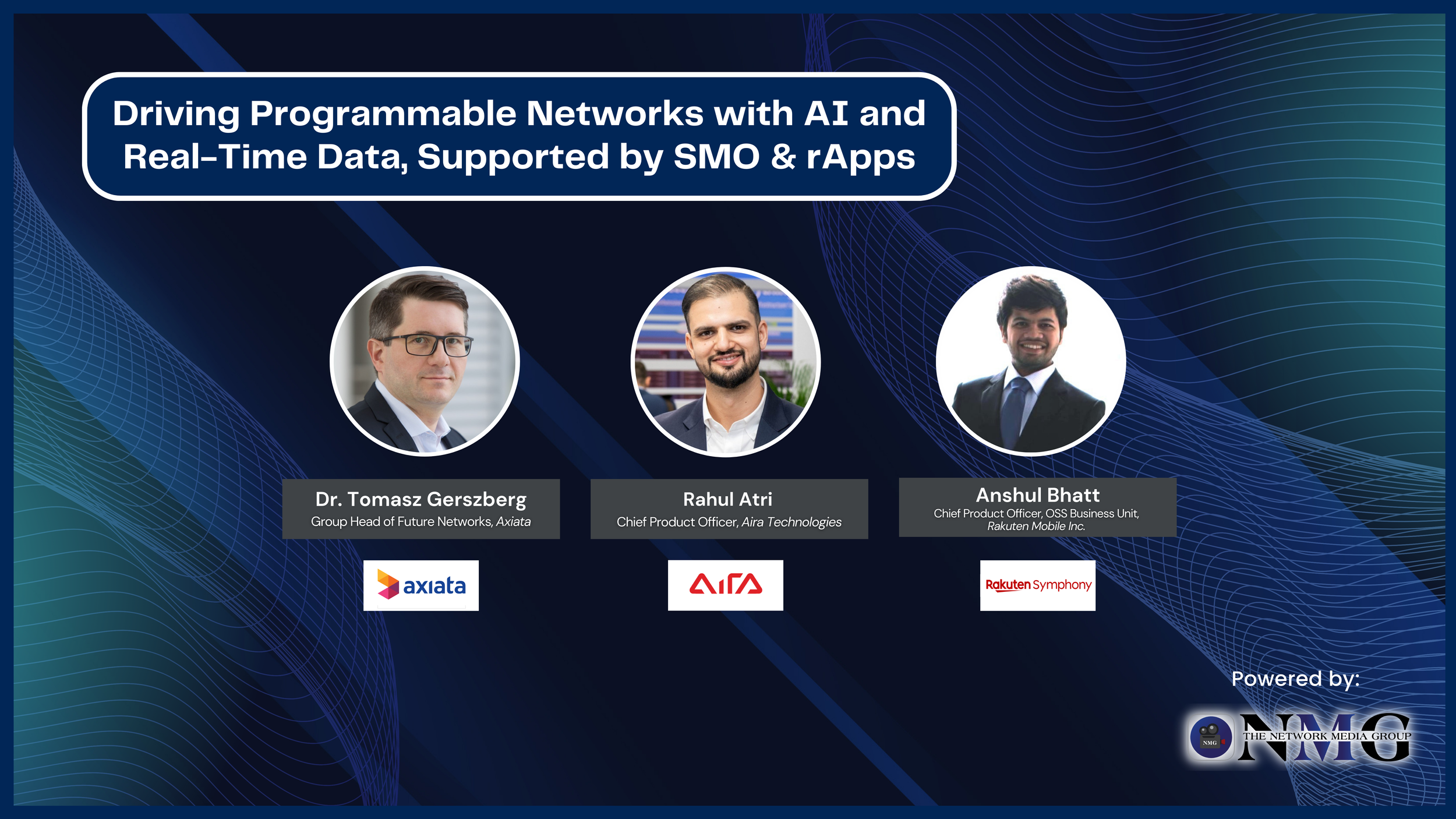Driving Programmable Networks with AI and Real-Time Data, Supported by SMO & rApps | On Demand, March 14th