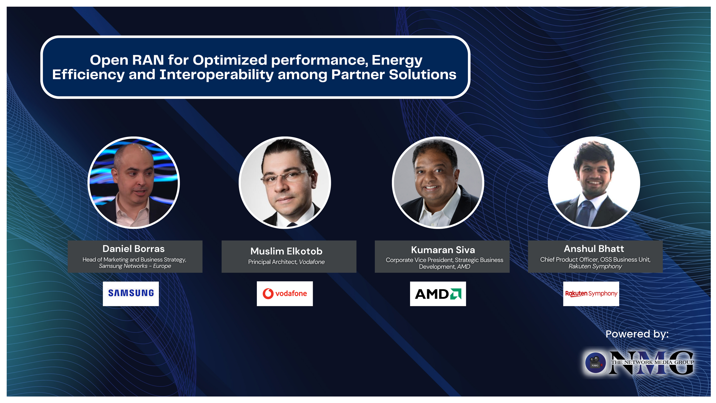 Open RAN for Optimized performance, Energy Efficiency and Interoperability among Partner Solutions | On Demand, March 14th