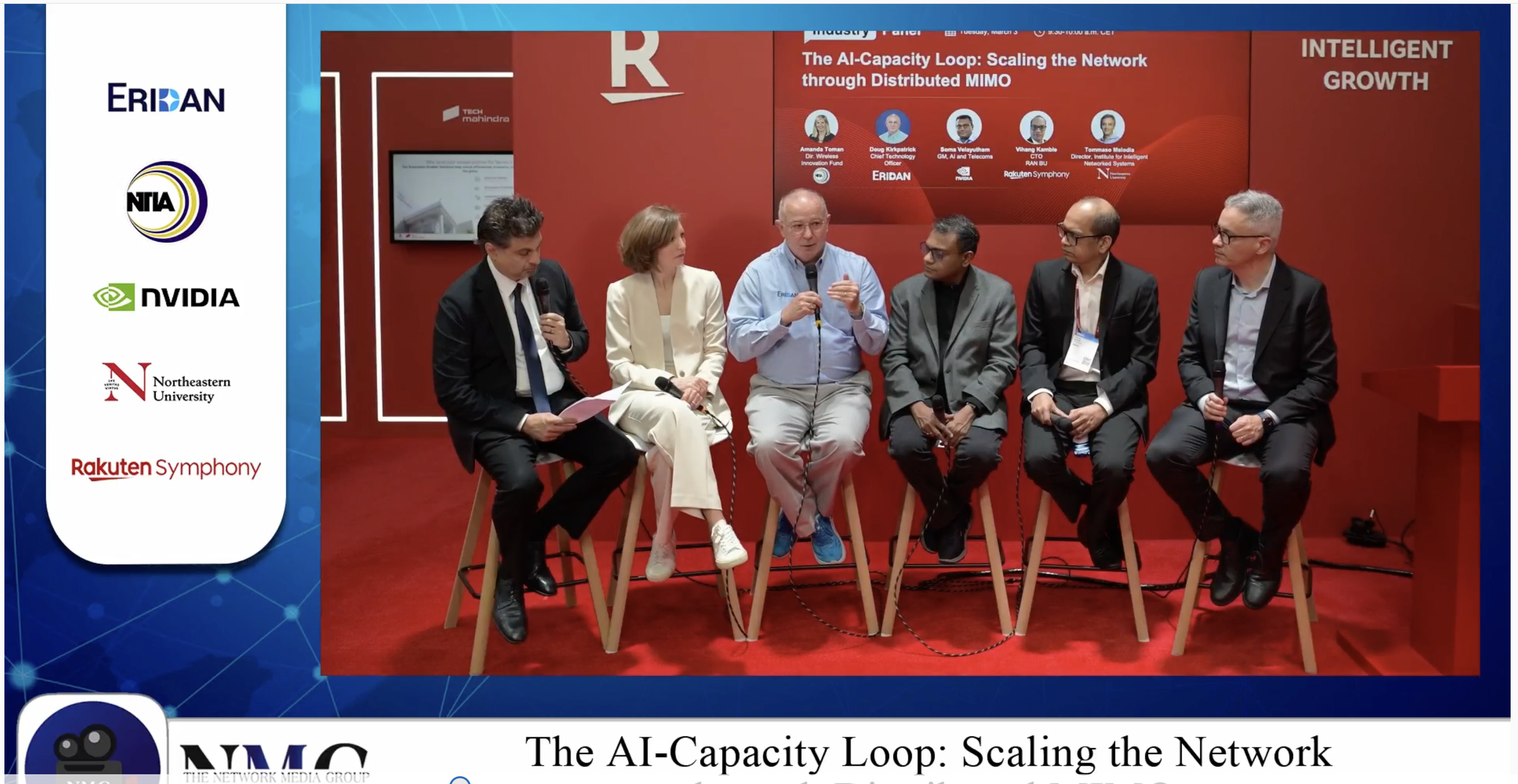The AI-Capacity Loop: Scaling the Network through Distributed MIMO 