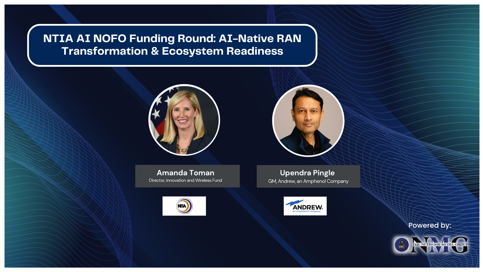 NTIA AI NOFO Funding Round: AI-Native RAN Transformation &amp; Ecosystem Readiness
