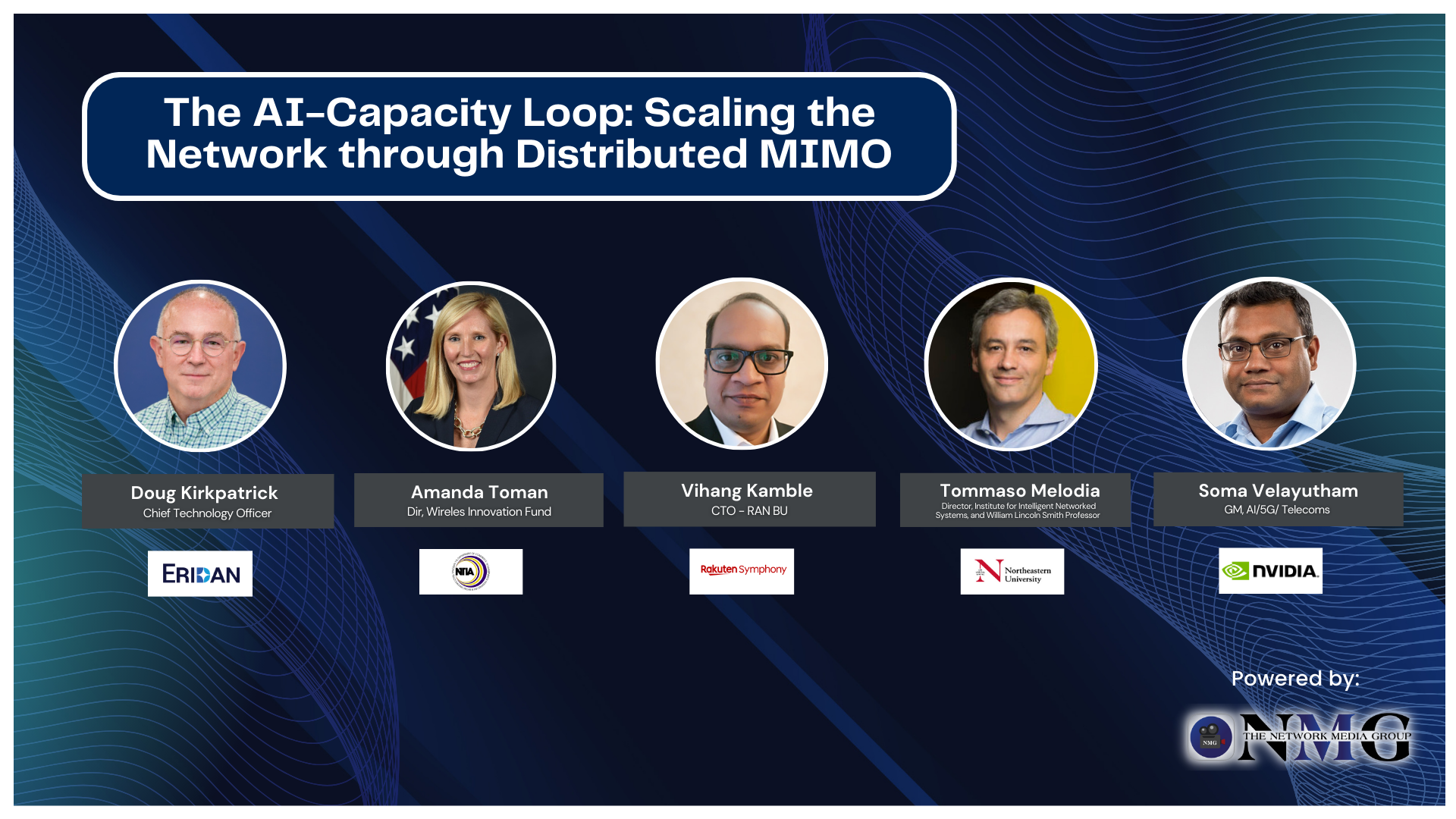 The AI-Capacity Loop: Scaling the Network through Distributed MIMO