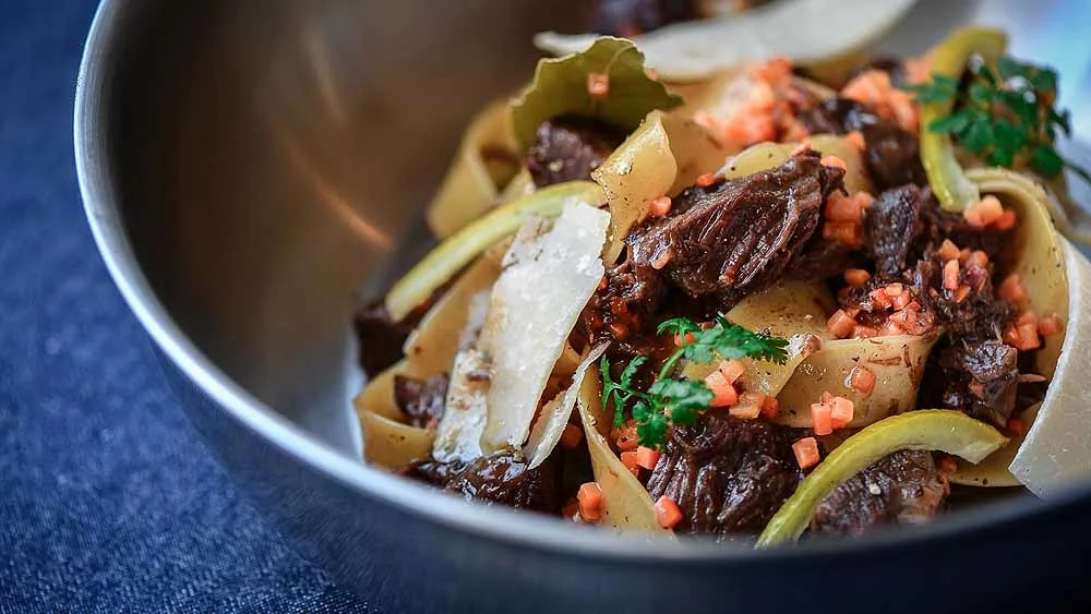 Beef Cheeks and homemade pappardelle