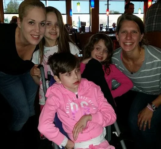 Tarah and her beautiful daughters! So honored to meet Julia.