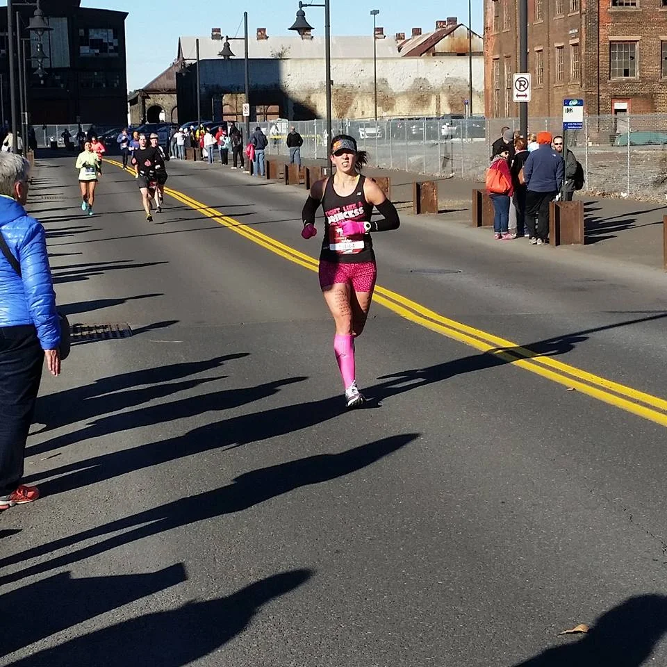 Ha! My face will tell you how this race felt!